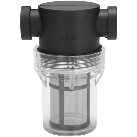 Garden Pond Inline Mesh Strainer Water Pump Filter Irrigation High Flow Pipeline