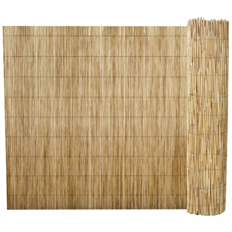 Garden Reed Fence 100x1000 Cm Vidaxl