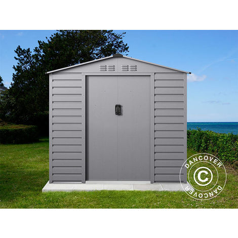 main image of "Garden shed 2.13x1.27x1.90 m ProShed®, Aluminium Grey"