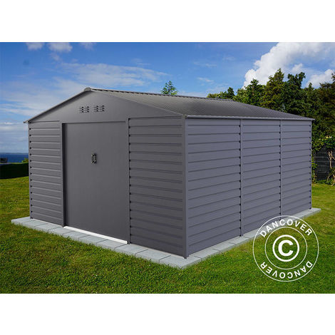 main image of "Garden shed 3.4x3.82x2.05 m ProShed®, Anthracite"