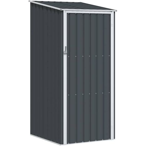 Garden Shed Anthracite 87x98x159 cm Galvanised Steel vidaXL