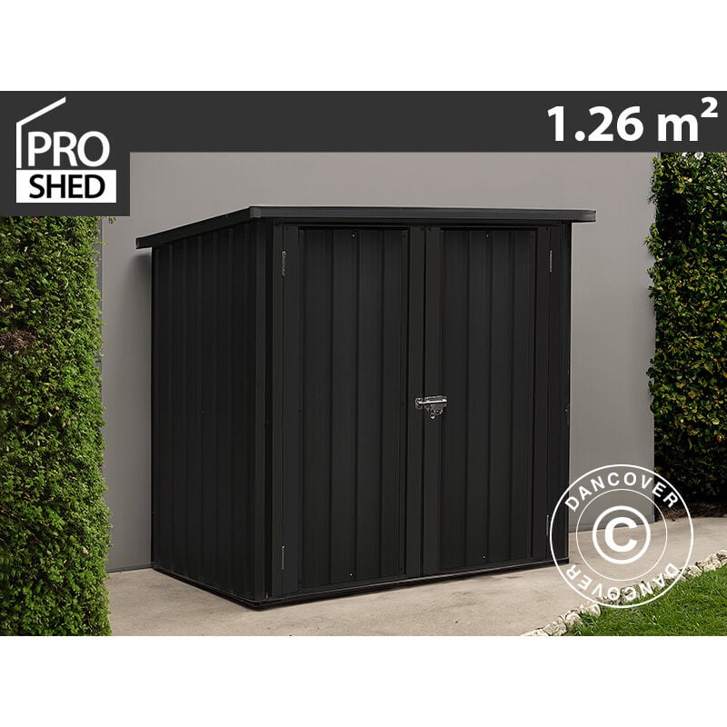 Dancover - Garden shed, metal cabinet 1.47x0.86x1.34 m ProShed®, Anthracite