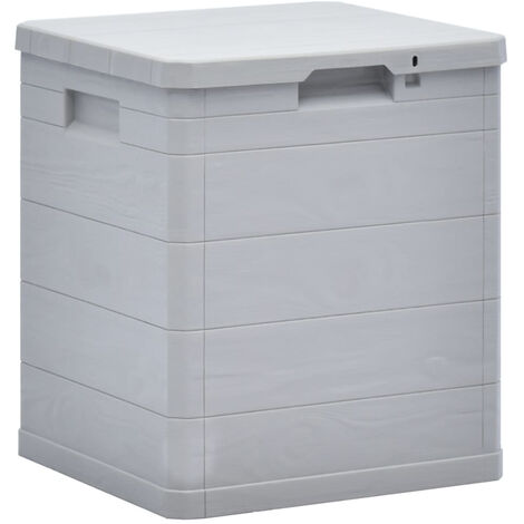 main image of "Garden Storage Box 90 L Light Grey"