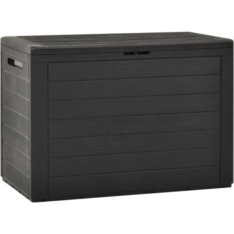 Garden Storage Box Anthracite 78x44x55 cm vidaXL
