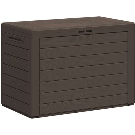 Garden Storage Box Brown 78x44x55 cm vidaXL