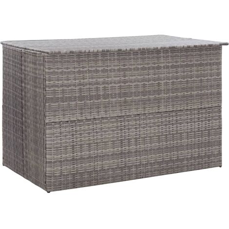 Garden Patio Furniture Sets Black Brown Garden Storage Box Poly Rattan Outdoor Furniture 1 X 50 X 60 Cm Garden Patio Tallergrafico Com Uy