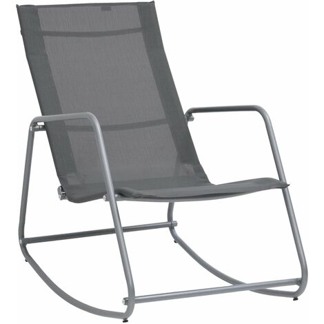 main image of "Garden Swing Chair Grey 95x54x85 cm Textilene33366-Serial number"