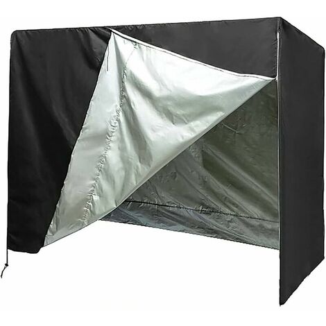 Garden Swing Seat Cover, 2/3 Seater Waterproof Dustproof Anti-UV Tear-Proof Foldable for Garden Swing Patio Patio Yard