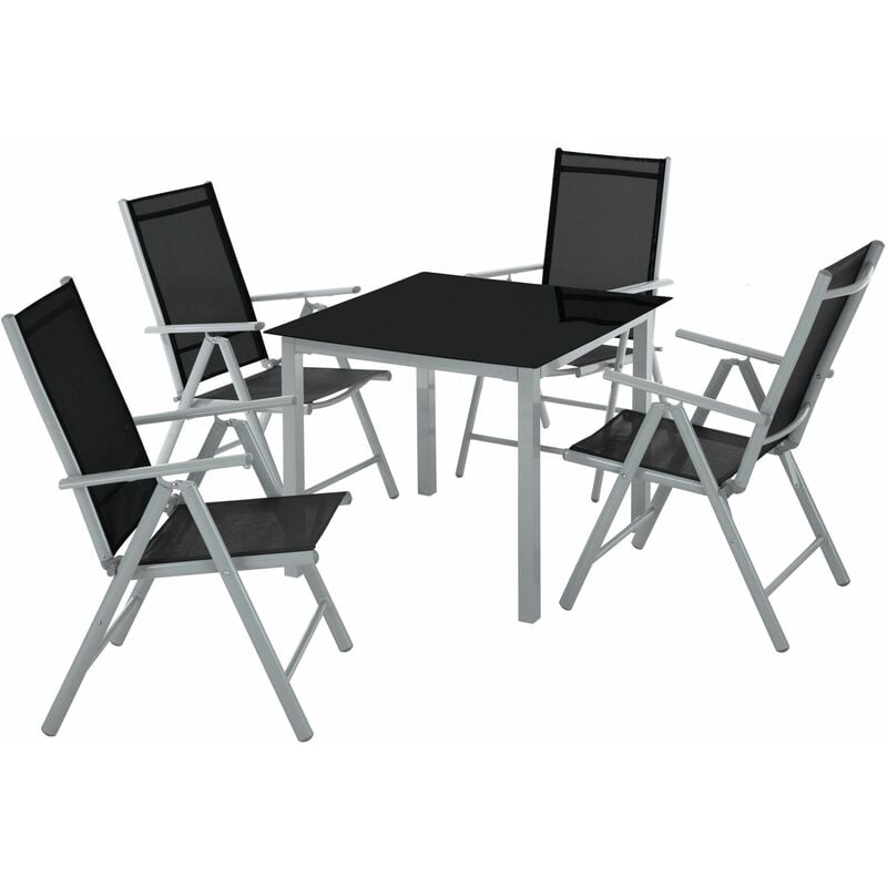 Garden Table and chairs furniture set 4+1 - outdoor table and chairs