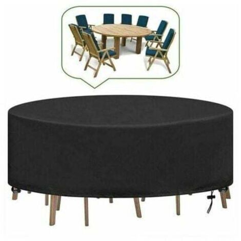 Garden Table Cover, 230 x 110 cm, Garden Furniture Cover, 210D Polyester, Waterproof Tarpaulin, Garden Furniture, Dustproof Protection, Furniture Cover for Garden Tables, Chairs, Sofa MUMU