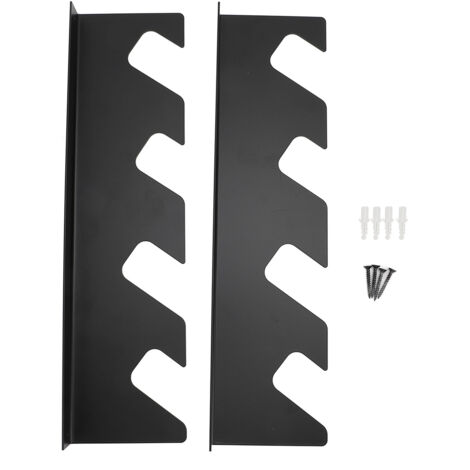Garden Tool Organizer Flexible Adjustment Iron Shovel Rake Broom Wall Mount for Garage Yard Storage