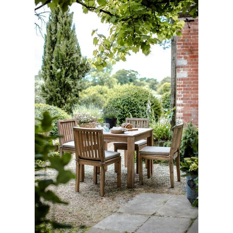 Garden Trading - Porthallow Square Dining 4 Seater Table Only Wooden Acacia