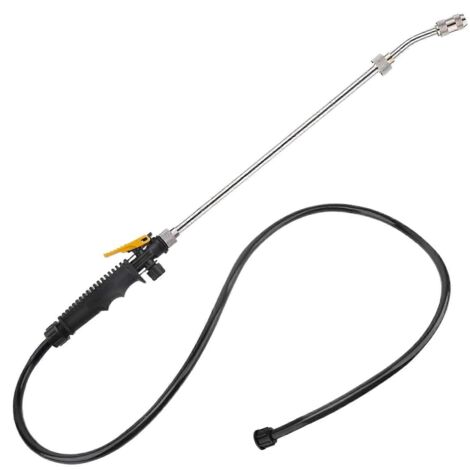 Garden Watering Wand with Adjustable Telescopic Length, Ergonomic RustResistant Stainless Steel Sprayer