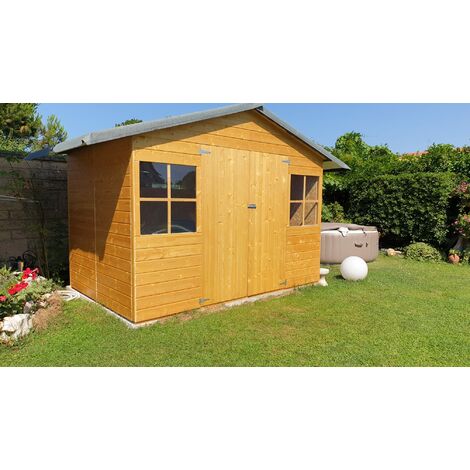 GDLC CASETTA GARDEN WOODEN COTTAGE A PANNELLI VAL RIDANNA