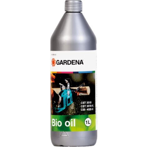 GARDENA 06006-20 Bio-Kettenöl, 1 L