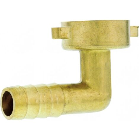 GARDENA 07286-20 Ottone Raccordo angolato a vite per tubi 24,2 mm (3/4) FI, 13 mm (1/2) Ø
