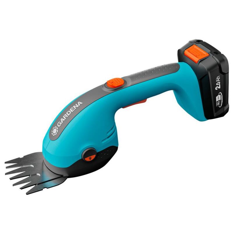 GARDENA 14750-30 sans fil cisaille à gazon + lame taille-buissons avec batterie, avec chargeur 18 V Li-Ion