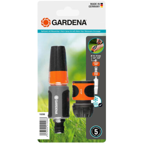 Gardena 18288-20 Sprayer Set for 13 mm (1/2)- and 15 mm (5/8) hoses