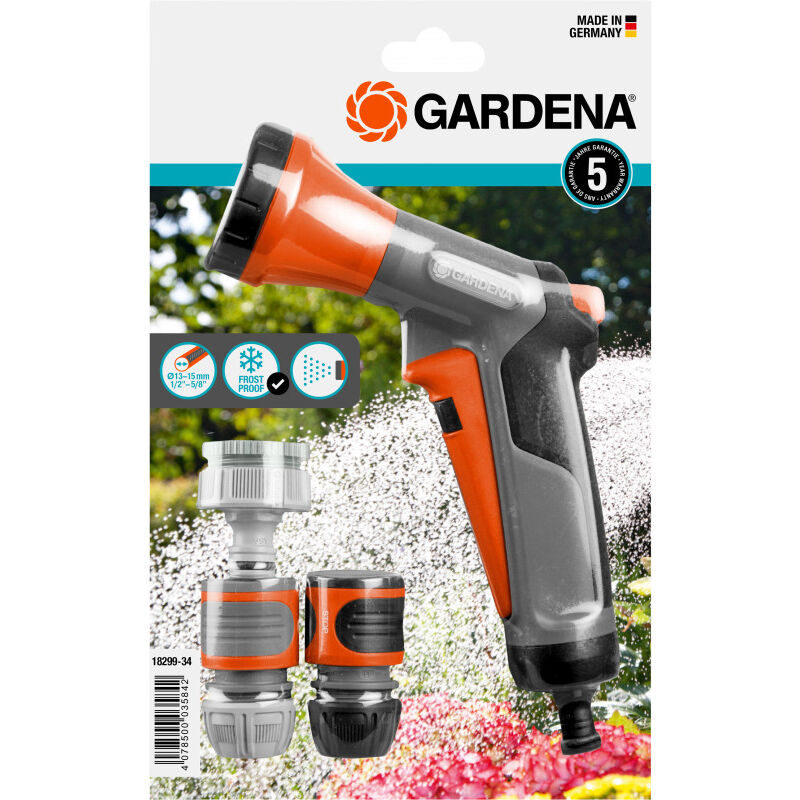 18299 34 ensemble pistolet de douche avec connexion - Gardena