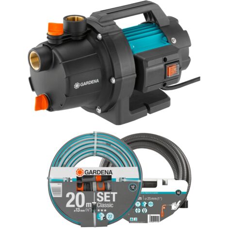 GARDENA 3000/4 Basic Set Gartenpumpe  3000 l/h 35 m