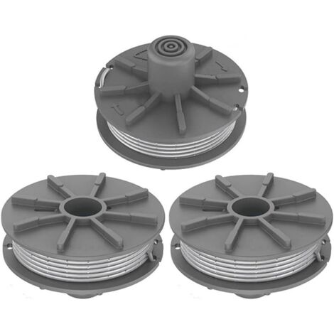 Gardena 5307-20 Bobine de fil rechange pour débroussailleuse 1,65 mm 6,1 m, Bobine de fil Coupe Bordure pour Gardena 5307 Easycut 400 Art.8846, ComfortCut450 Art.8847, PowerCut Art.8848 (3pcs)