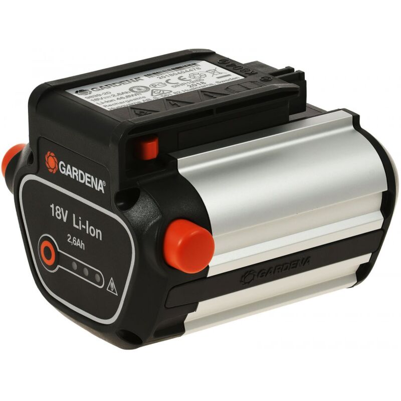 

Gardena Batería BLi-18 para p. ej., recortabordes, cortasetos 18V 2,6Ah (9839-20) LED-Anzeige