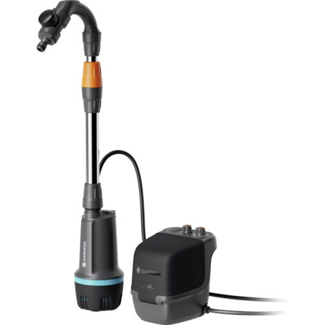 GARDENA Akku-Regenfasspumpe 2400 ComfortAutomatic 18V P4A Ready-To-Use Set Regenwassernutzungsanlage