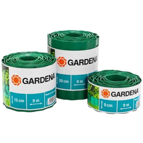 Gardena Beeteinfassung grün 9 m x 20 cm Beeteinfassungen