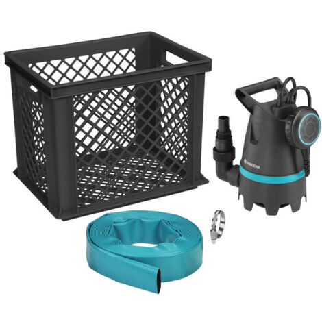 GARDENA Bomba superficie con set de inundaciones 10500 litros/hora y 0,5 bares de presión (09009-47)