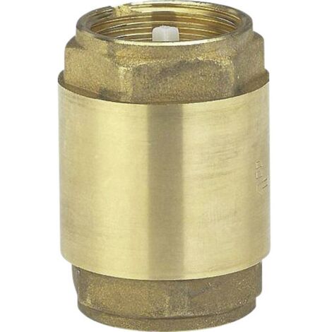 Gardena – Clapet anti-retour 723220 – Laiton massif – Filetage 42 mm (G 1 1/4) – Empêche le reflux de liquide dans systèmes de pompage - Q019401