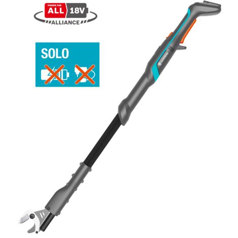 Gardena – Coupe-branches télescopique EasyCut 110/18V – Lames en acier trempé – Coupe jusqu'à 28 mm – Poignée ergonomique et légère 2,3 kg - 14772-55