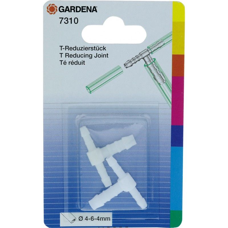 

Gardena - empalme reductor 4-6-4 mm, 2 unidad