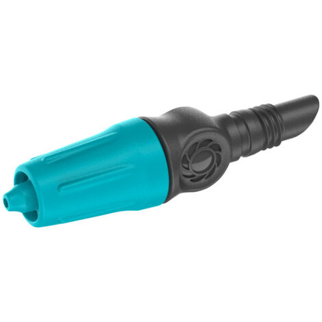 GARDENA Gotero de final de linea, regulable 0-15 l/h 9ara plantas individuales con diferentes requisitos de riego del sistema de riego por goteo de fácil instalación, blister de 15 unidades (13305-26)