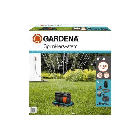 GARDENA Kit arroseur oscillant escamotable OS 140 - 8221-20