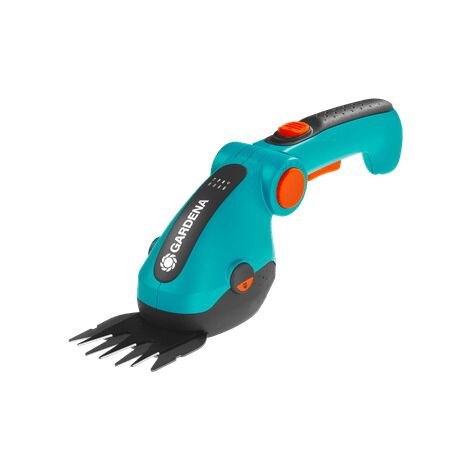 GARDENA Kit cisaille à gazon sur batterie ComfortCut Li + lame taille buissons (9857-20).