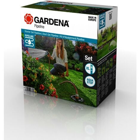 Gardena 08270-20 Système d'arrosage, kit de démarrage Pipeline