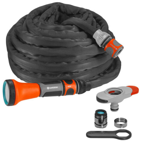 GARDENA Kit tuyau Liano™ 10 m + adaptateur de robinet d'intérieur (18427-20)