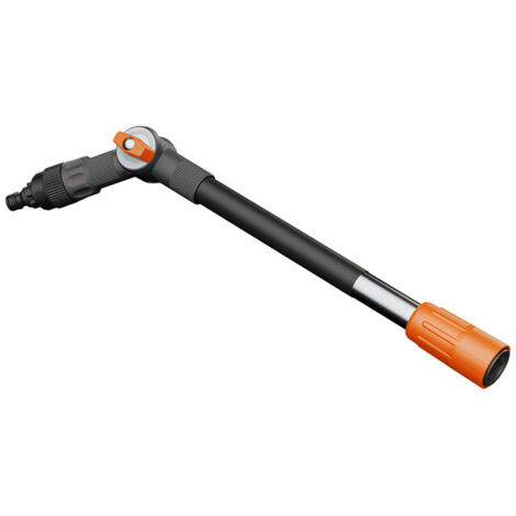 GARDENA Mango para cepillo flexible FLEX Cleansystem para limpieza del hogar y jardín, longitud 53 cm, codo articulado de regulación fina (45º) para la limpieza de lugares de difícil acceso como canal