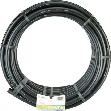 Gardena Manguera de riego 25 m Negro Durable