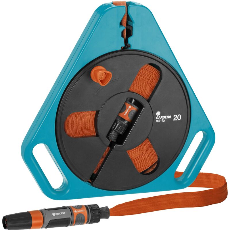 

Manguera plana roll-fix 20 con cassette Classic | 757-20 - Gardena