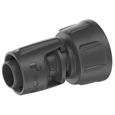 Gardena – Raccord nez de robinet 20x27 (3/4') – Connecteur pour tuyau 13mm – Installation rapide avec technologie Quick & Easy