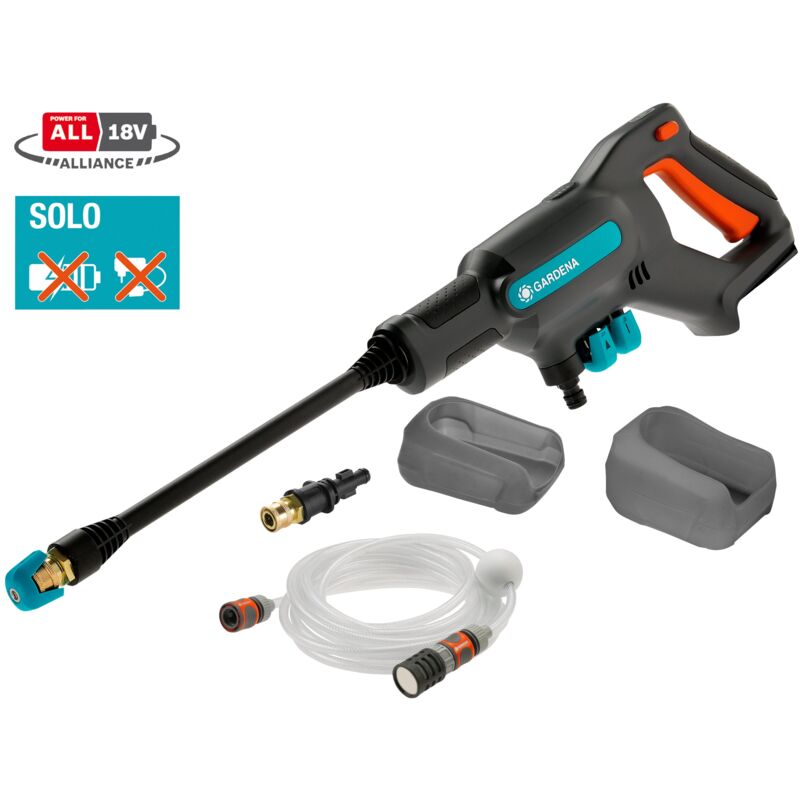 Nettoyeur Haute Pression Gardena AquaClean 24/18V P4A – Sur Batterie, 24 Bars, 250 l/h - vue 3