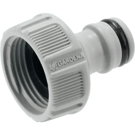 GARDENA Nez de robinet 26,5mm  Adaptateur pour raccordement d'un tuyau d'arrosage  Anti-éclaboussures Résistant au gel
