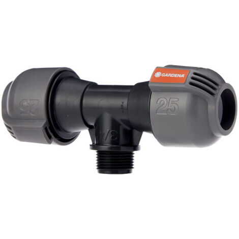 GARDENA Pieza en T  25 mm x 20/27 (3/4”) - macho (02787-20)
