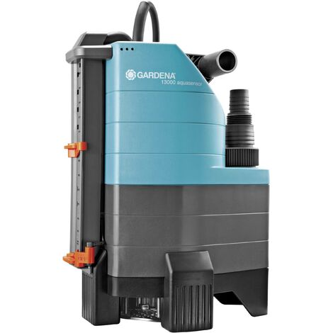 Pompe submersible pour eaux chargées GARDENA 13000 aquasensor 01799-61 13000 l/h 9 m 1 pc(s) C096961