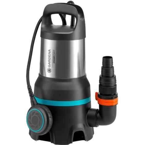 GARDENA Pompe d'évacuation pour eaux chargées 25000 (9046-20).