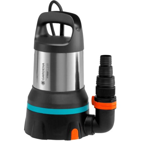 GARDENA Pompe d'évacuation pour eaux claires 17000 Aquasensor (9036-20).