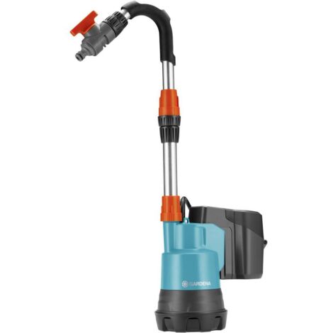 Gardena – Pompe immergée 2000/2 Li-174966 – Débit 3.500L/h – Hauteur max 20m – Pression 1,9 bar – Profondeur d'immersion 1,8m – Câble 2m - Li-1801749-66