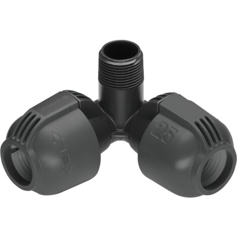 GARDENA Raccord d'angle 25 mm x 20/27 (3/4") mâle ( 2783-20)