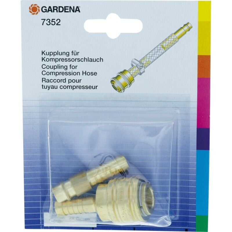 Gardena - Raccord en laiton 9 mm
